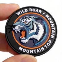 Patch en tissu personnalisé en PVC souple 3D gaufré, haute densité, écologique, multicolore, thermocollant, pour chapeaux, vente en gros sur mesure