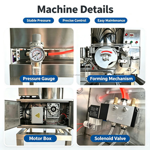 Máquina Comercial Automática para Prensar Vegetales y Hamburguesas para Uso en Restaurantes, Máquina Formadora de Pastel de Patatas a <span class=keywords><strong>Precio</strong></span> Económico - Product Image 4