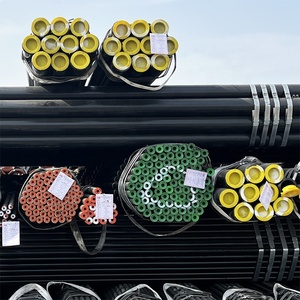 ASTM A106 <strong>API</strong> 5L Seamless Carbon Steel <strong>Pipe</strong> Tubes ISO9001 Certified for Gas Oil Fluid Pipeline for Structure Custom Cutting - Product Image 5