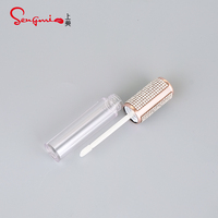 Vente en gros de tube de rouge à lèvres liquide de 5ml en stock mignon et unique contenant des contenants d'emballage pour tube de brillant à lèvres cosmétique