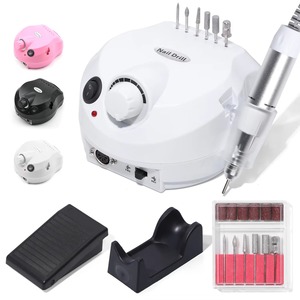 Kit de perceuse à ongles électrique 35000 tr/min, polisseuse à gel, outils de manucure, équipement de salon, outil de polissage puissant, kit de limes à ongles - Product Image 1
