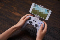 Manette de jeu Bluetooth 8Bitdo Pro2 sans fil avec effet Hall pour Nintendo Switch, PC, macOS, Android, Steam, Raspberry Pi