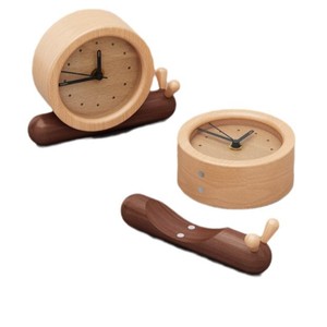 2025 xu hướng dễ thương trang trí nội thất phòng ngủ bảng bằng gỗ đồng hồ báo thức bán sỉ Bắc Âu tối giản phòng khách đồng hồ - Product Image 6