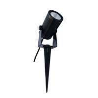 Projecteur LED d'extérieur sur piquet 24W RGBW, intensité réglable, sur pied, IP65, pour aménagement paysager et éclairage décoratif