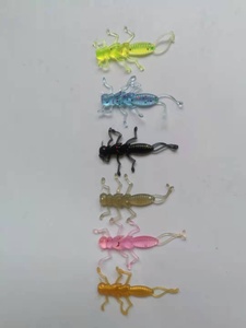 Señuelo artificial suave japonés al por mayor, tipo araña mini, 30cm, 0.16g, micro criatura para Texas Rig y pesca desde orilla - Product Image 2