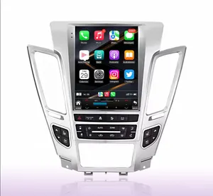 Android 13 10.4'' Car Radio Stereo IPS Screen Carplay GPS Navigation FM RDS MirrorLink For Cadillac CTS ATS XTS ATSL 2007-2012