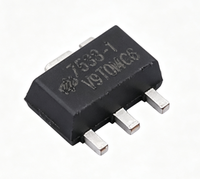 En stock : Puce régulatrice linéaire HT7533-1 à faible courant de repos pour circuits d'alimentation d'appareils portables