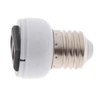 E27 ABS US/EU Plug Haute Qualité Connecteur Accessoires Porte-Ampoule Luminaire Ampoule Base Vis Adaptateur Blanc Lampe Douille