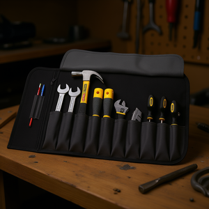 Estuche para herramientas Stanley, bolsa de almacenamiento organizadora con 12 bolsillos para herramientas, uso en taller - Product Image 3