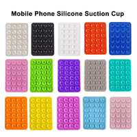 Accessoires pour téléphones portables, étui de téléphone en silicone avec ventouse, support adhésif pour téléphone portable, compatible avec les accessoires mains libres pour téléphone portable
