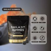 Gummies HDK Shilajit OEM/ODM 500mg avec Ashwagandha, Curcuma et Poivre Noir pour le Métabolisme et la Santé Cérébrale – Fabrication en Marque Blanche