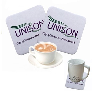 Customizable Logo Beer Coasters Promotional Paper Cardboard Drink Cup with Custom Design for Corporate Gifts