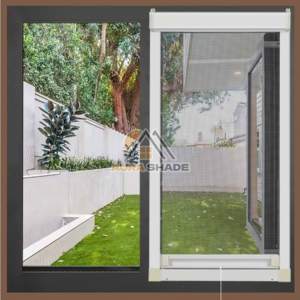 Anti Mosquito Mesh Folding Door Horizontal Open High Quality Retractable Fly Modern <strong>Window</strong> Roller Mosquito Aluminum <strong>Windows</strong> - Product Image 4