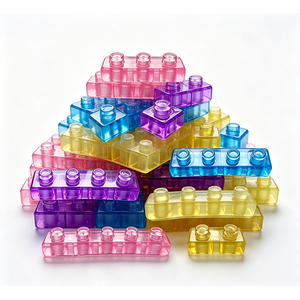 Bloques de Gelatina para Guardería, Kit de Manipulación para Niños Pequeños, Colores Brillantes, Juego de Apilamiento, Construcción, Exploración y Aprendizaje, Juguete de Regalo - Product Image 3