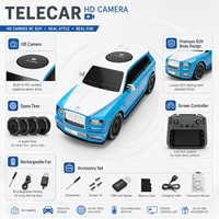 Voiture SUV télécommandée 2,4 GHz avec caméra HD rotative à 180 degrés, pneus interchangeables, mode drift tout-terrain, voiture de course RC FPV