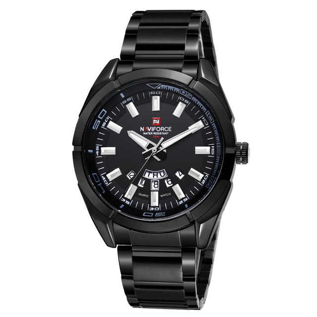 NAVIFORCE 9038 Trend Design New Product Factory Wholesale Multi-Color Top Fashion Sports Men Quartz Watches Stainless Steel Band