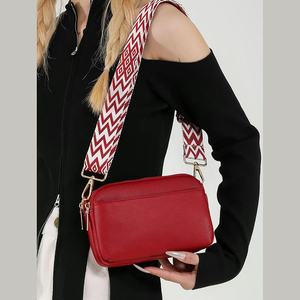 Elegante Bolso Cruzado de Piel Sintética Vintage para Mujer con Cierre de Cremallera, Color Liso, Ligero y Portátil, Ideal para Regalo de Regreso a Clases - Product Image 6