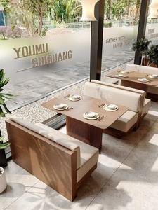 Canapé de salle à manger moderne et écologique de haute qualité OEM ODM, durable, en bois, pour <span class=keywords><strong>restaurant</strong></span>, centre commercial, hôtel - Vente directe usine - Product Image 2