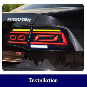 Volkswa-gen pour Pas-sat B7 2011-2015 LED feux arrière assemblage DRL clignotant mobile feu de frein 6000k clair Auto accessoires 12V - Product Image 6