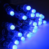 Bande lumineuse LED pixel extérieure RGB WS2811 Epistar 12V DC5V étanche IP68 corps de lampe en PVC couleur pleine carte SD et contrôle par application