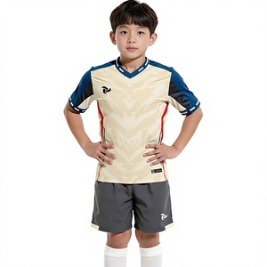 Ensemble de maillots de football personnalisés, séchage rapide, respirant, uniforme d'équipe de football, adultes, enfants, logo personnalisé, OEM ODM Phantor JP - Product Image 1