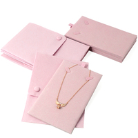 Sacs de rangement en microfibre de luxe HongFa personnalisés avec logo, légers, pour bijoux, colliers et pendentifs, avec bouton-pression, vente en gros