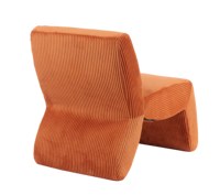 Fauteuil Sac Rembourré Pliable Portable, Fauteuil d'Accent Polyvalent pour Chambre, Balcon, Camping, Assise Intérieure et Extérieure