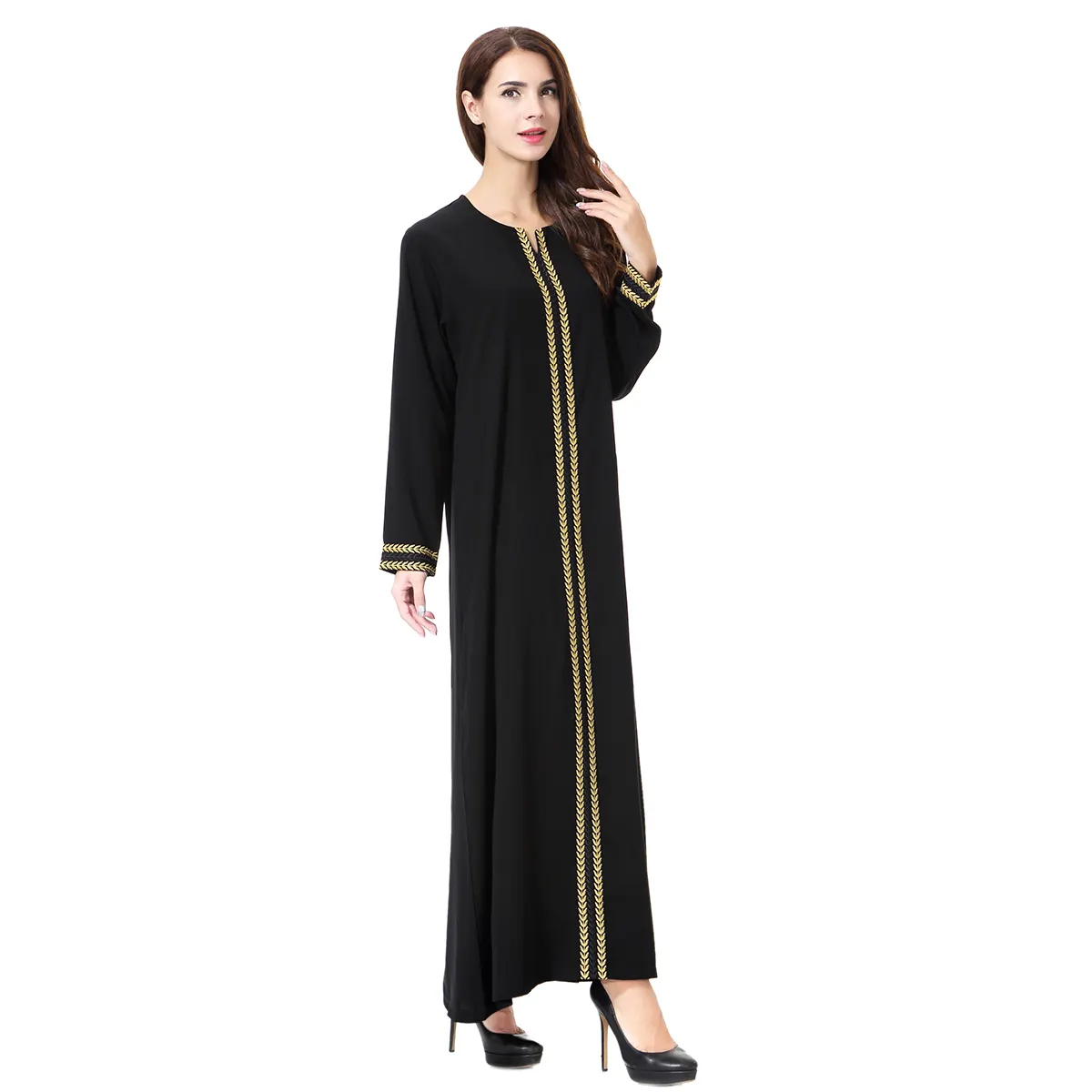 Muslims Men Bohemian Kaftan Dress Women Muslim Dress In Dubai For A Baby 2023 Red Women abaya dubai women muslim dress