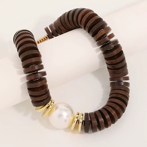 אמיליה <span class=keywords><strong>2026</strong></span> חופשת הקיץ צ 'אנקי שרשרת קוקוס מעטפת מתכווננת הצהרה מתכווננת גדולה פנינים לנשים - Product Image 4