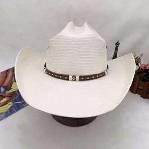 Hot Sale Panama <b>Hat</b> Sun Protection Western Sombreros Paper Cowboy <b>Straw</b> Outdoor <b>Hat</b> - Product Image 5
