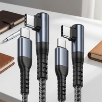 Kabel Pengisian Cepat USB-C 1m 240W Tipe-C untuk iPhone 15 dengan Pelindung Anyaman dan Konduktor Tembaga Berlapis Timah