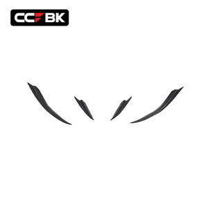 Alerones Laterales de Fibra de Carbono Seca para Parachoques Delantero <span class=keywords><strong>BMW</strong></span> Serie 4 G22 G23 <span class=keywords><strong>M</strong></span> <span class=keywords><strong>Sport</strong></span> 420i <span class=keywords><strong>420d</strong></span> 430i 430d 440i 440d 2020-2026 - Product Image 5