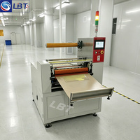 Machine de laminage et de découpe de films PCB pour panneaux en verre/PCB, facile à utiliser et à entretenir, installation sur site à l'étranger