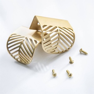 Modern Zinc Alloy Furniture Handle and <b>Knob</b> for Dresser <b>Cabinet</b> Drawer Wardrobe with Durable Design - Product Image 2