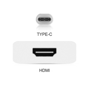 Convertidor de tipo C a HDMI 1080P para proyector y adaptador HDMI para computadora portátil con carcasa de aluminio - Product Image 2