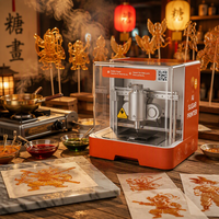 Machine à dessin de bonbons IA personnalisée pour le Nouvel An chinois, les festivals, les foires de temple, les événements culturels et les enfants