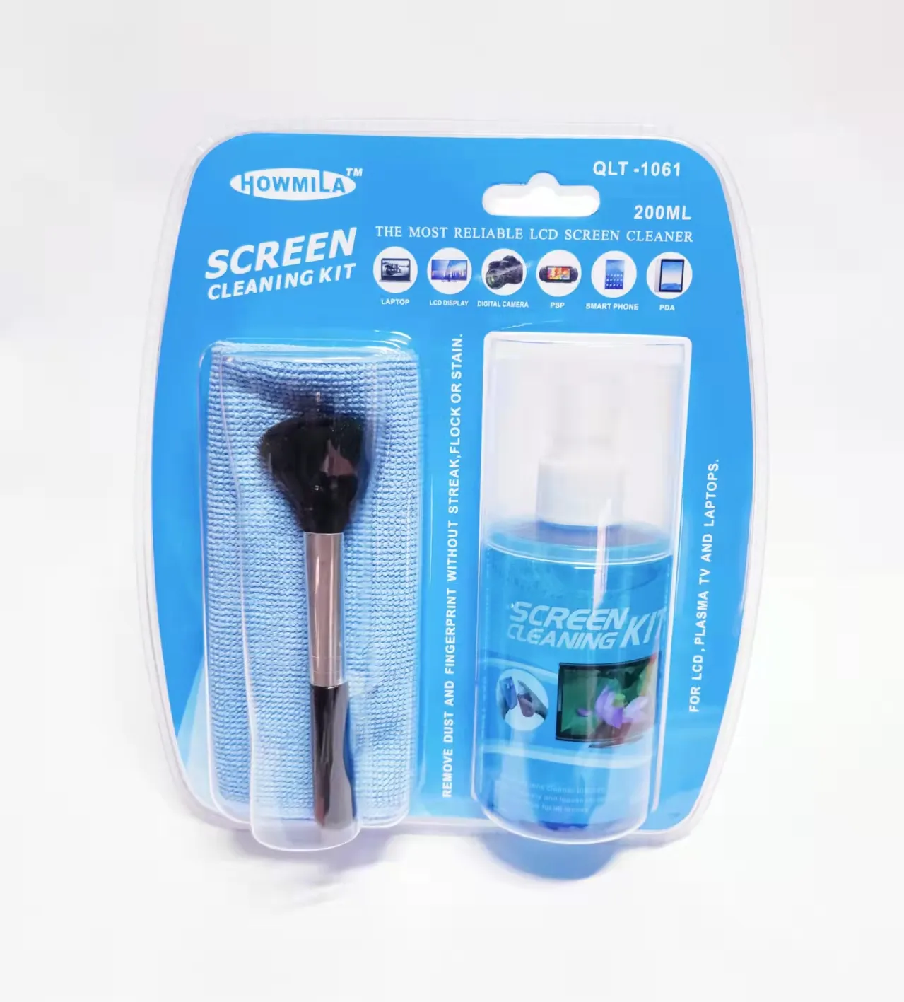 Screen Cleaner Vius Premium Screen Cleaner Spray Voor Lcd Led Tv 'S, Laptops,Tablets, Monitoren, Telefoons, en Andere Elektronische Sc