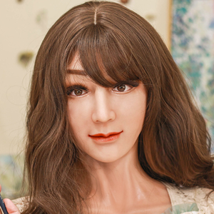 Máscara de cabeza femenina de silicona realista con cuello máscara facial de travesti hombres a mujeres para máscara de <span class=keywords><strong>disfraz</strong></span> de Cosplay - Product Image 5