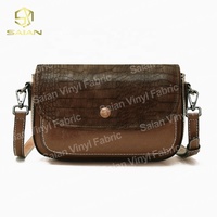 Offre Spéciale doux Alligator Crocodile motif robuste en relief PU Faux cuir tissu pour bagages sacs chaussures