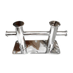 Bouée marine en acier inoxydable à double croisillon creuse 450 mm, accessoires de quincaillerie pour yachts, bateaux rapides, bateaux de pêche - Fabrication - Product Image 1