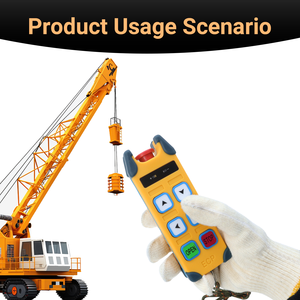 Sturdy and Durable Industrial Wireless Radio Remote Control Hoist Remote Control Dusterproof 12-440V - Product Image 3