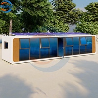 WinFair Chine Luxe Apple Pod Solaire Maison Modulaire 2 Chambre Préfabriquée Conteneur Cabine 40Ft Module Préfabriqué Maison Préfabriquée Maisons
