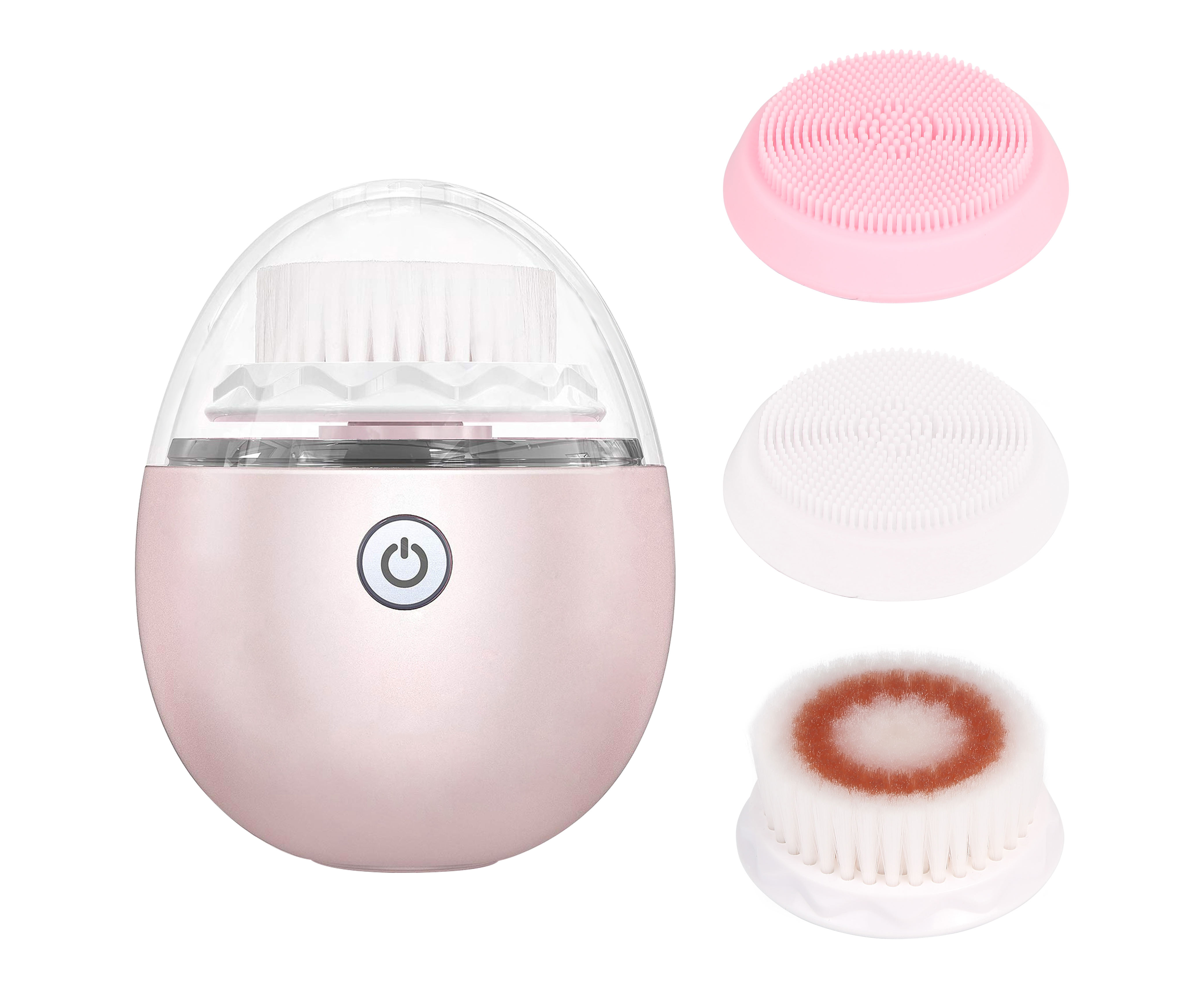 Trending Products 2022 Sonic Vibration Electric Face Cleanser Silicone Deep Cleaning Facial Brush For Women Beauty Products