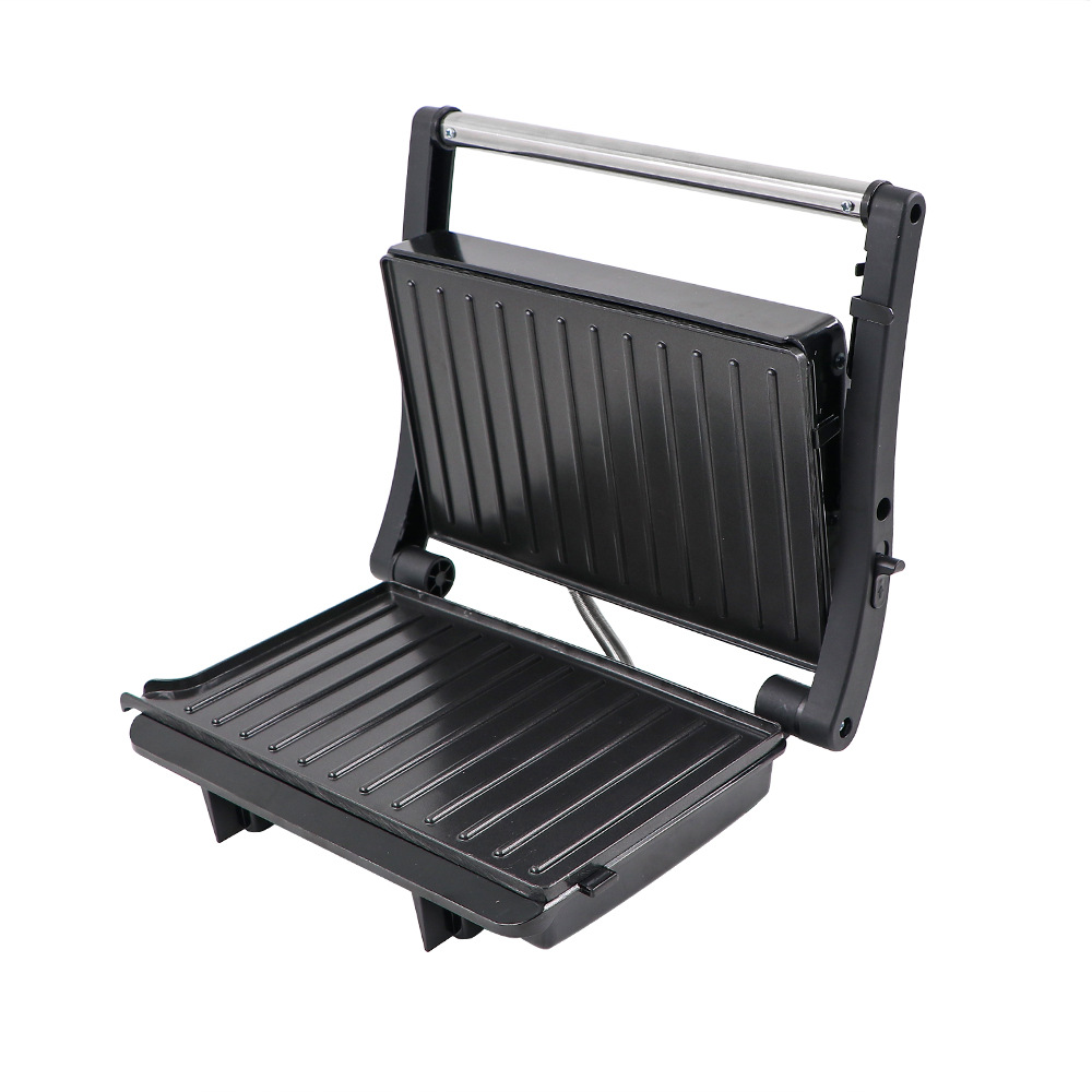 Кофеварка для завтрака R240, сковорода-гриль, пресс для бургеров, Panini, пресс для стейков, бекона, электрический контакт, гриль для барбекю, устройство для сэндвичей