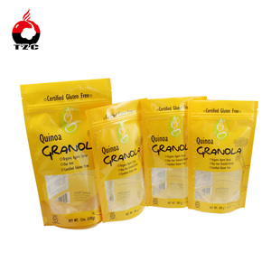 Finestra anteriore stampata personalizzata 1 oz 1 libbra 3.5g Stand up a prova di odore sacchetto di imballaggio in plastica - Product Image 2