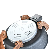 Poêle électrique chinoise multi-saveurs, double fonction, antiadhésive, ronde, 5 L, certifiée CE