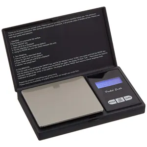 J&R Balança eletrônica portátil LCD Super Mini Balança Digital Jóias 1000 gramas 0.01g-500g Balança de Pesagem de Bolso Balança Gramática