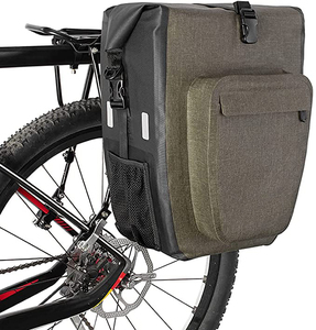 Bolsa Trasera Impermeable para Bicicleta de 30L, Marca BSCI, para Portaequipajes, con Correa para Hombro, Ideal para Ciclismo, Viajes y Compras - Product Image 6