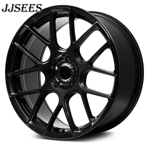 Ruedas Populares JJSEES <span class=keywords><strong>20</strong></span>*9/9.5/10.5/11 22 24 Pulgadas PCD 5x115 Ruedas Negras Mate/Brillantes Compatibles con Muscle Car Charger Challenger Hellcat - Product Image 5