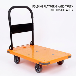 Carretilla de Mano Plegable Industrial JK con Marco de Acero, Plataforma de Cuatro Ruedas, Ligera, con Poste de Aluminio con Recubrimiento en Polvo, OEM - Product Image 6